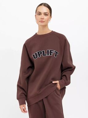 Brunette The Label Uplift Crew Sweatshirt